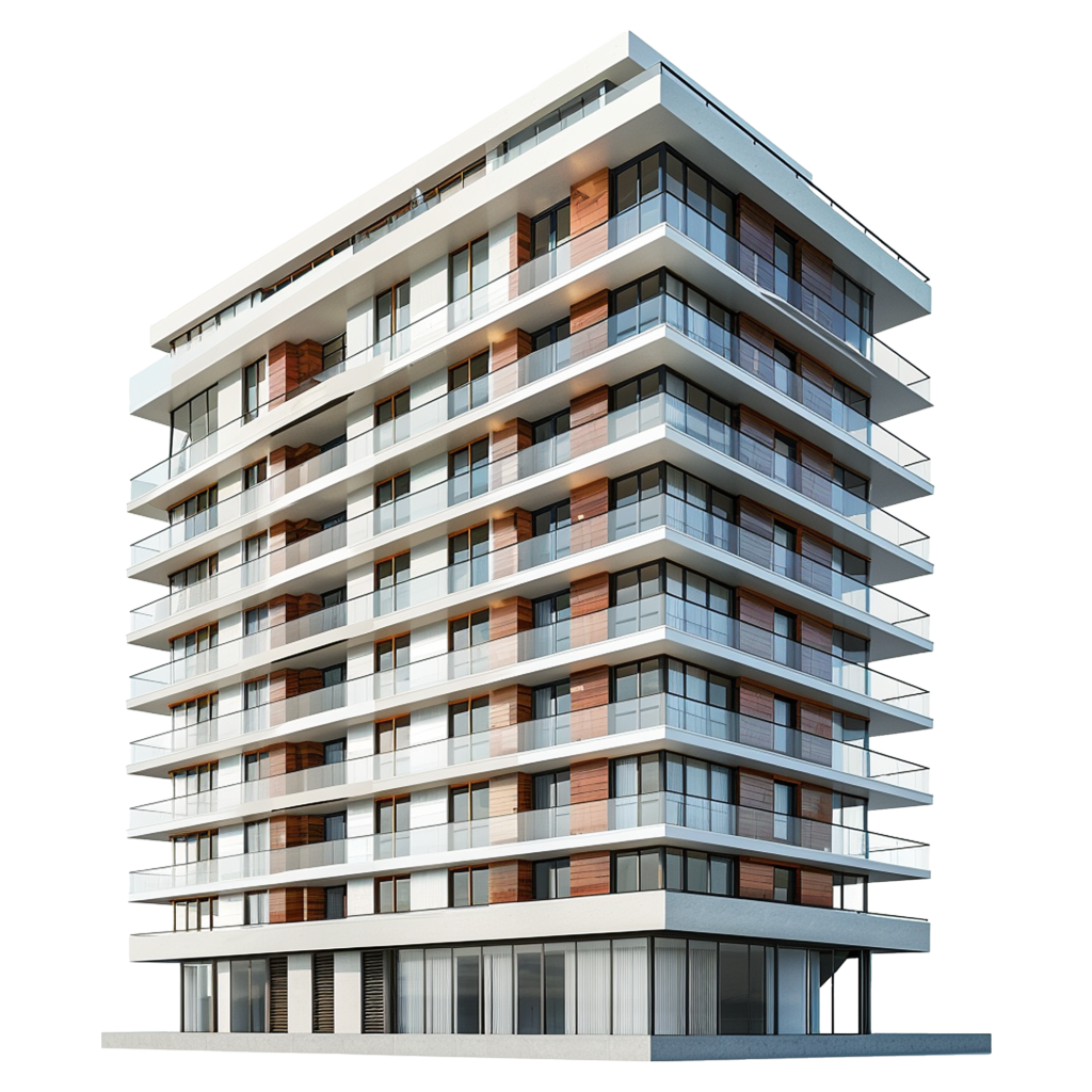 vecteezy modern architectural design of a luxury apartment building 58267241