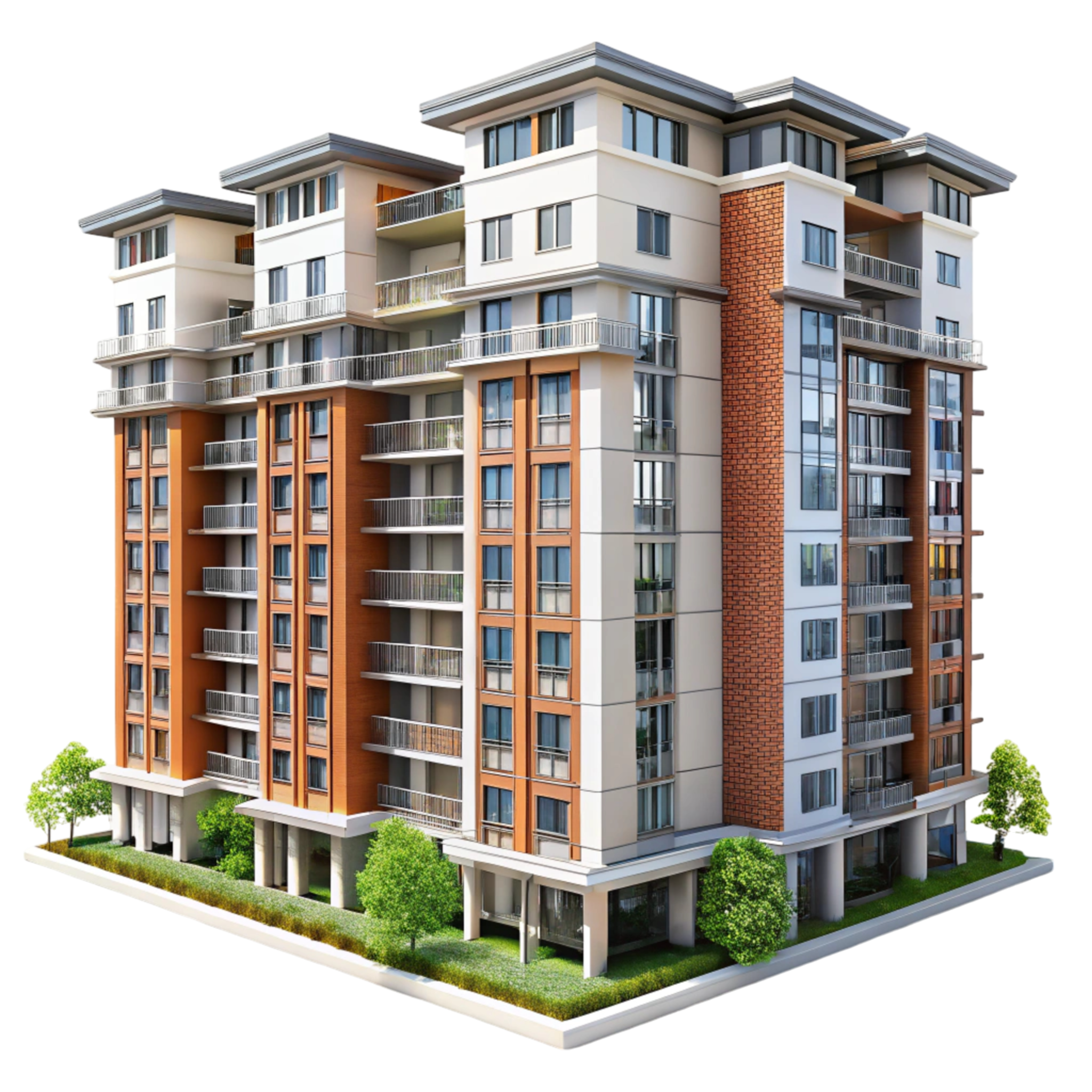 vecteezy stylish multi story condominium with panoramic glass 67335512